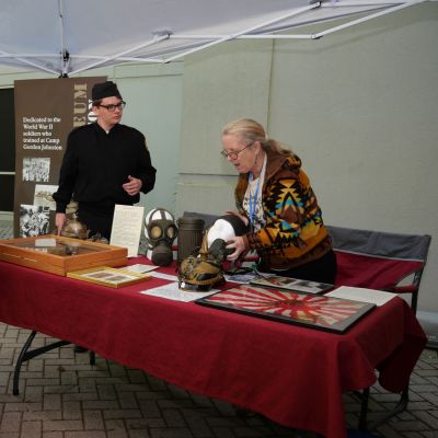 History Festival Exhibitor table.