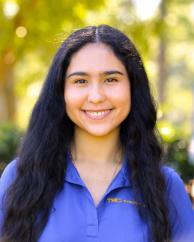 Student Body Vice President Bella Rios posing for a headshot