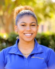 Student Body President Destinee Britto posing for a headshot